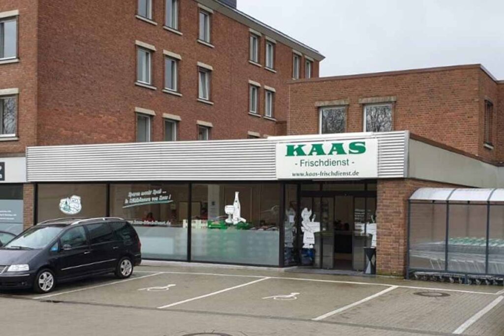 Kaas außen Filialansicht am Standort Bergheim