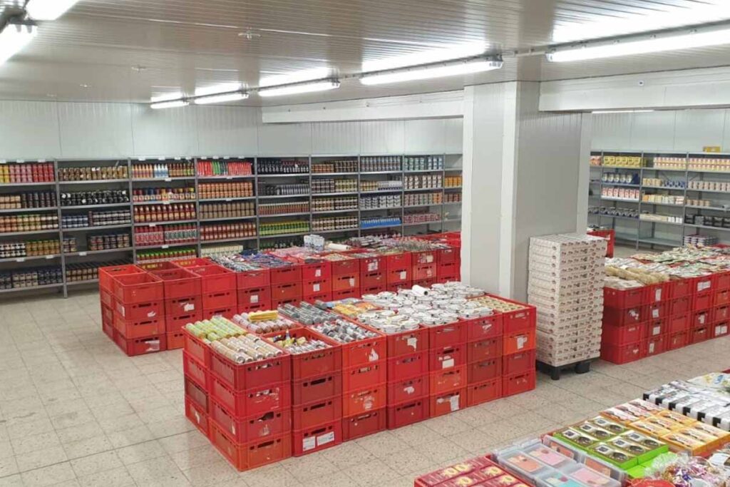 Kaas Verkaufsraum am Standort Bergheim