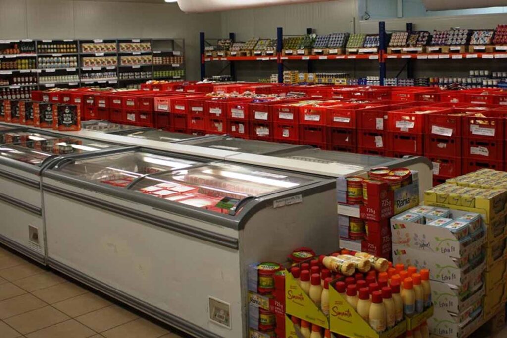 Kaas Verkaufsraum am Standort Geldern