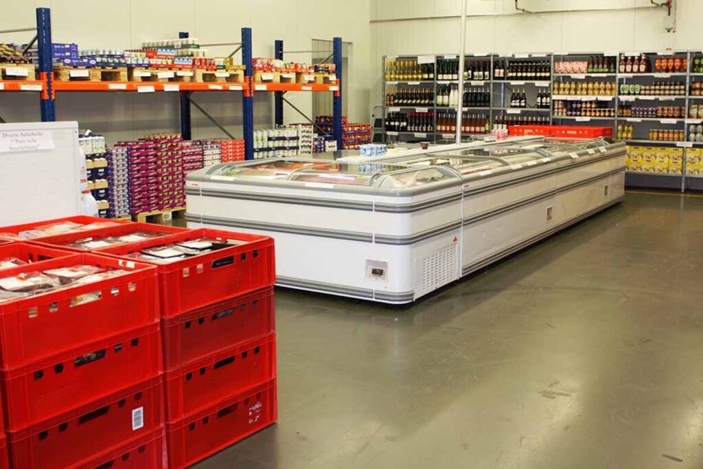 Kaas Verkaufsraum am Standort Kempen