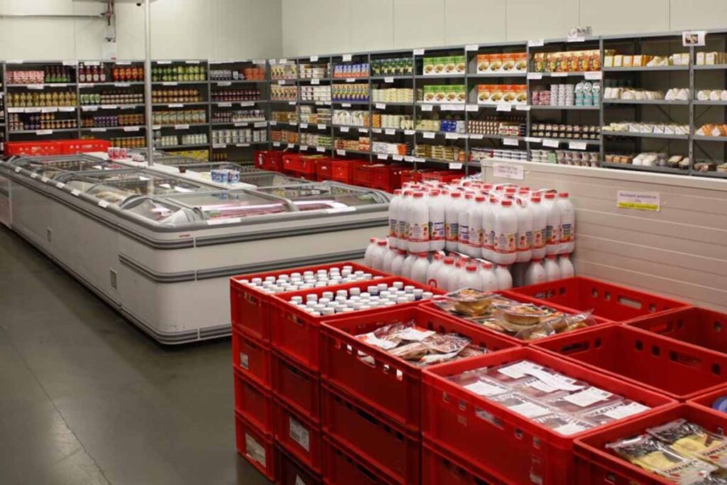 Kaas Verkaufsraum am Standort Kempen