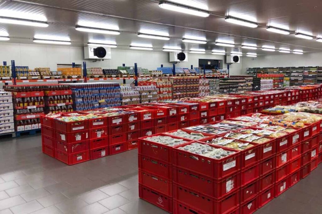 Kaas Verkaufsraum am Standort Kleve