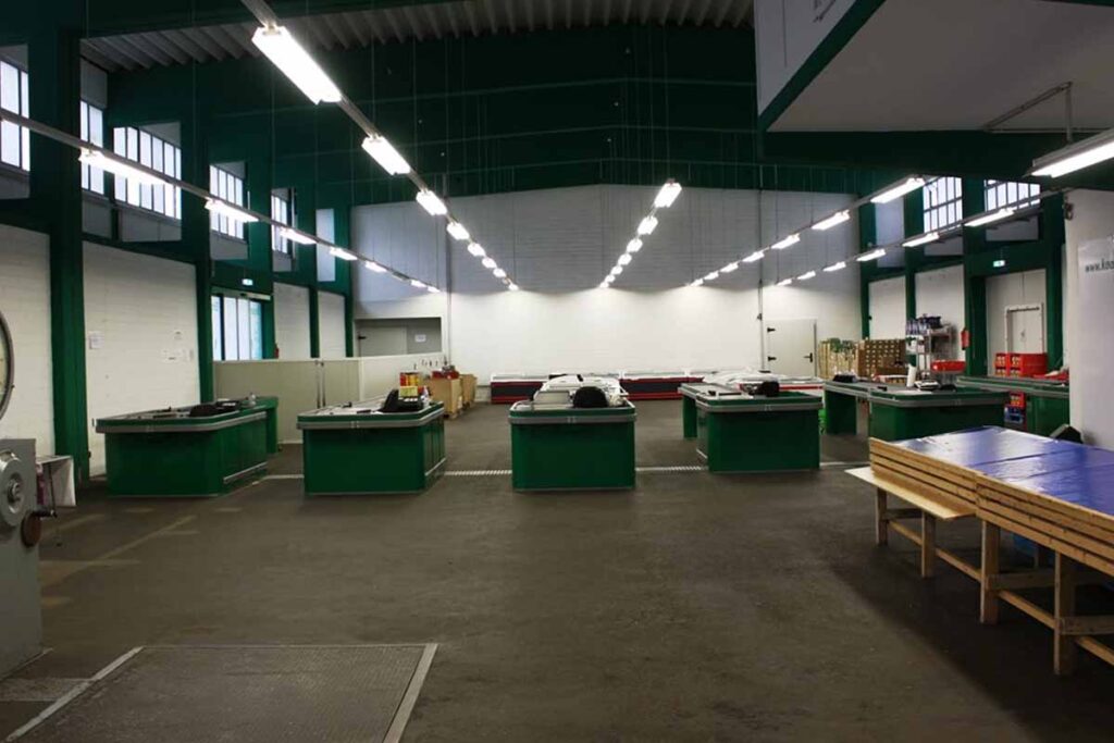 Kaas Verkaufsraum am Standort Krefeld