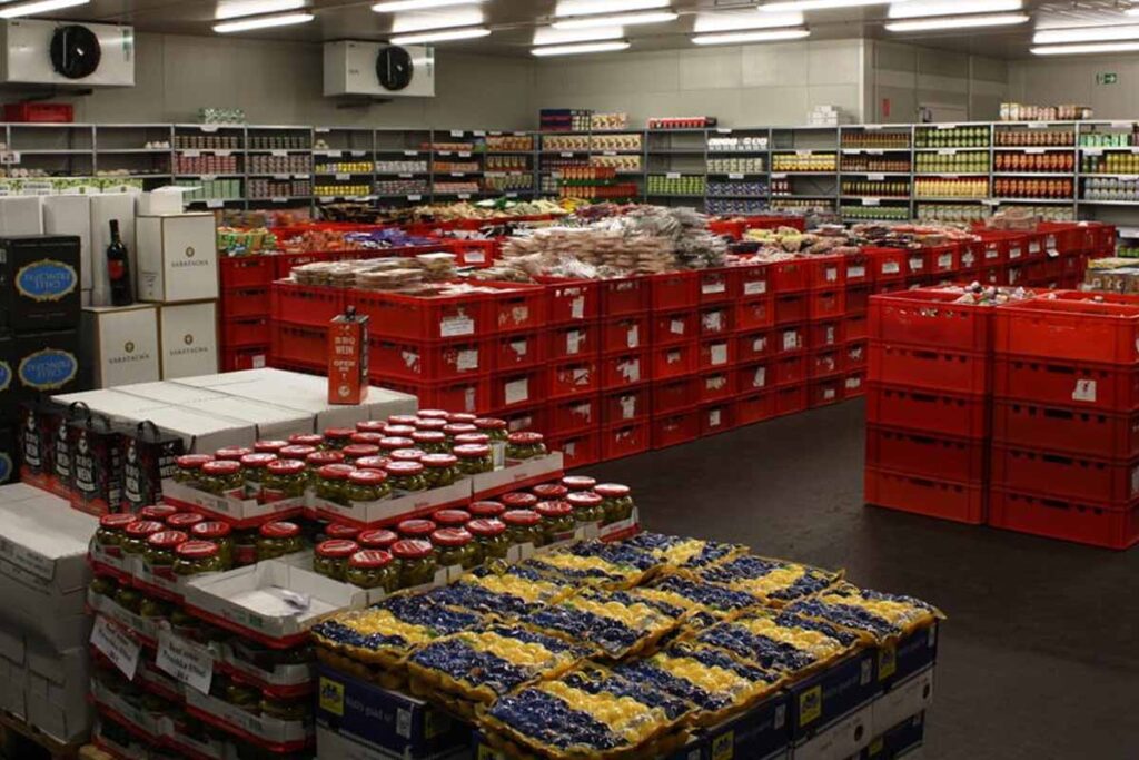 Kaas Verkaufsraum am Standort Krefeld