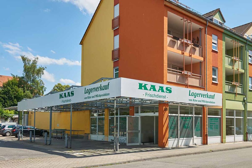 Kaas Außenansicht der Filiale am Standort Mönchengladbach Rheydt