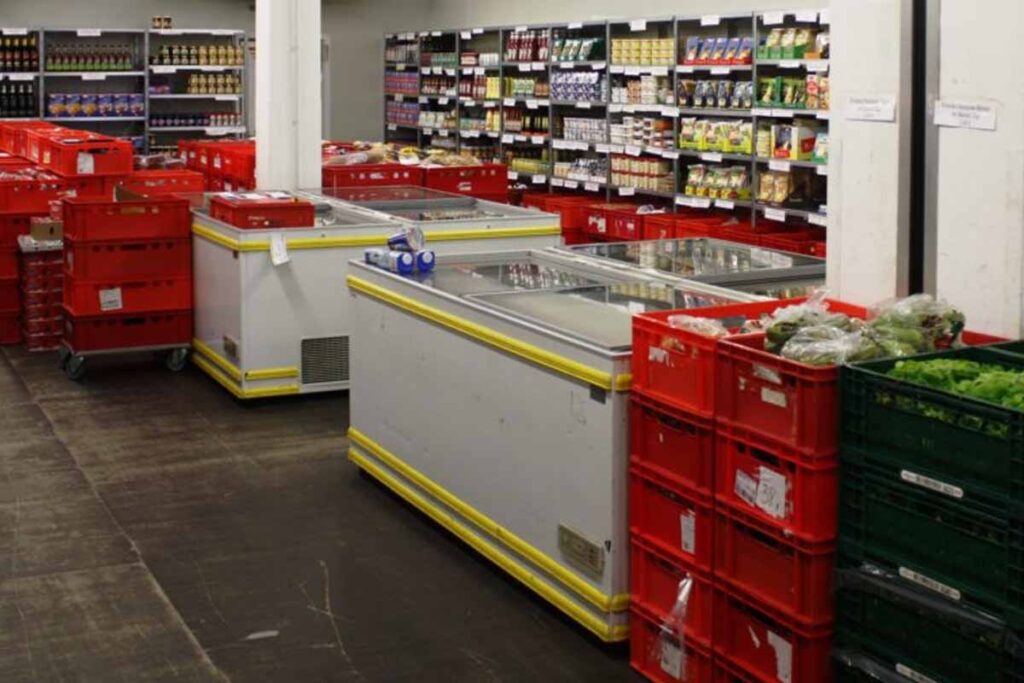 Kaas Verkaufsraum am Standort Moers