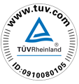 TÜV Rheinland Zertifikat